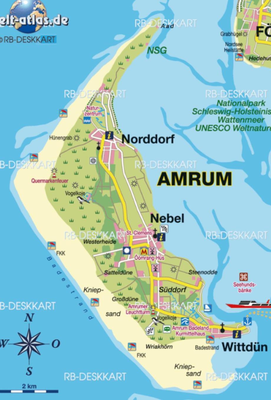 Pension Wosmaaren Norddorf auf Amrum Exterior foto