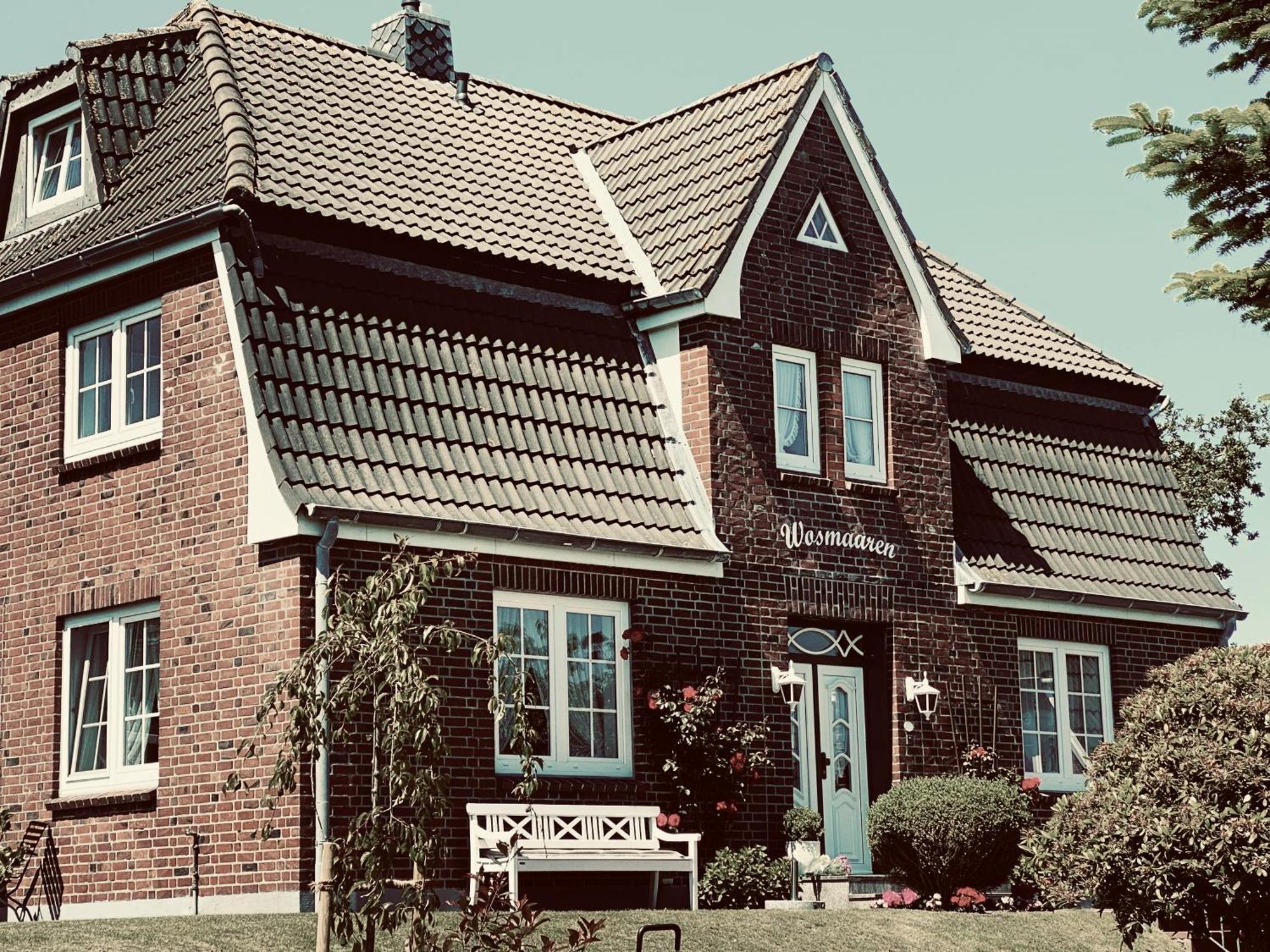 Pension Wosmaaren Norddorf auf Amrum Exterior foto